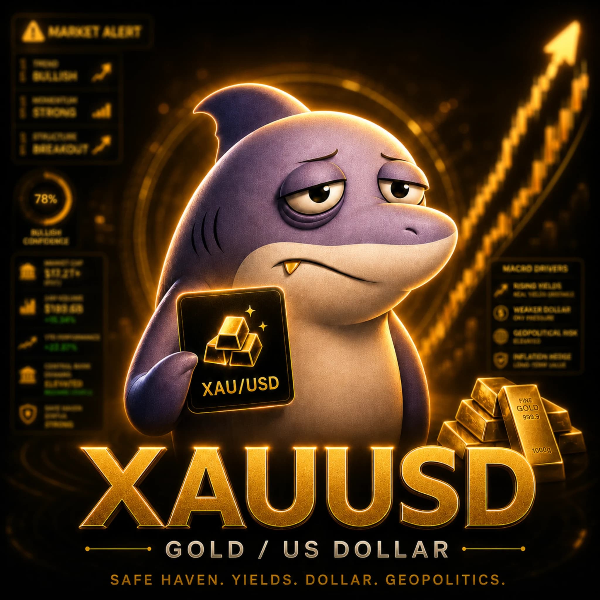 CHUM holding XAUUSD
